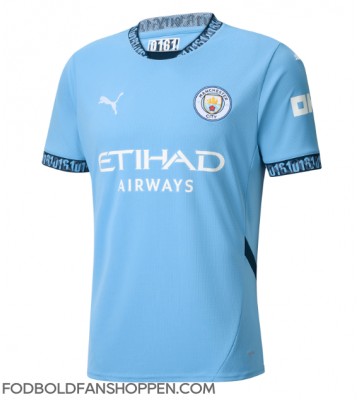 Manchester City Erling Haaland #9 Hjemmebanetrøje 2024-25 Kortærmet